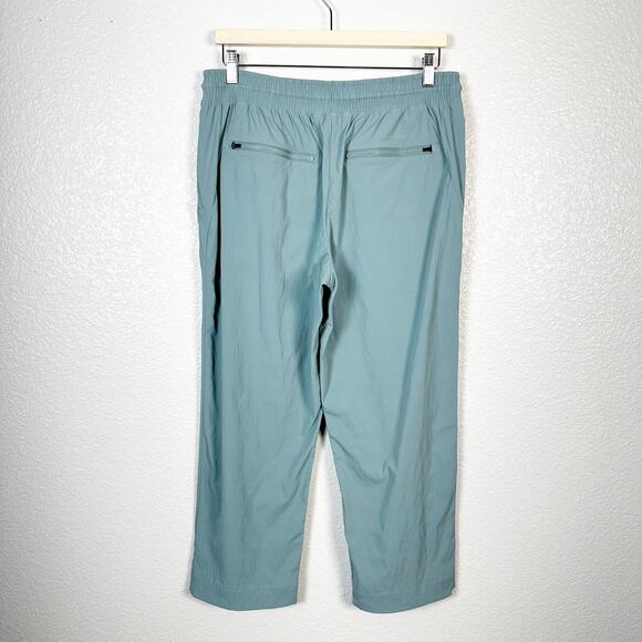 Athleta Womens Trekkie Straight Crop in Minimalist Grey Pant Size 12 - Picture 5 of 9